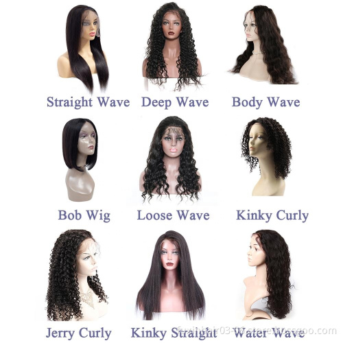 Body Wave Full Lace Wig Human Hair 150% Density Real Mink Brazilian Hair 100% Unprocessed Virgin Human Hair Swiss Lace 8''-24'